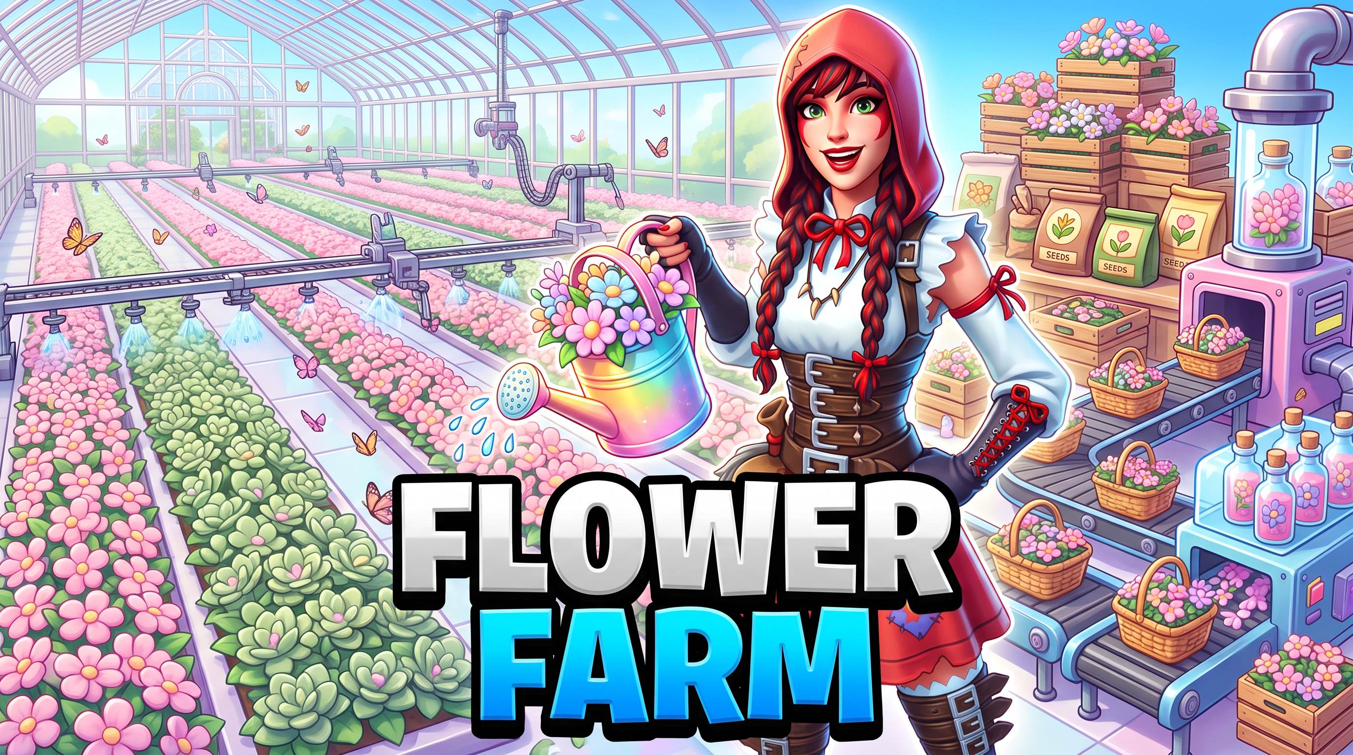 Fortnite thumbnail in Tycoon style, generated with Nano Banana 2 at 2K