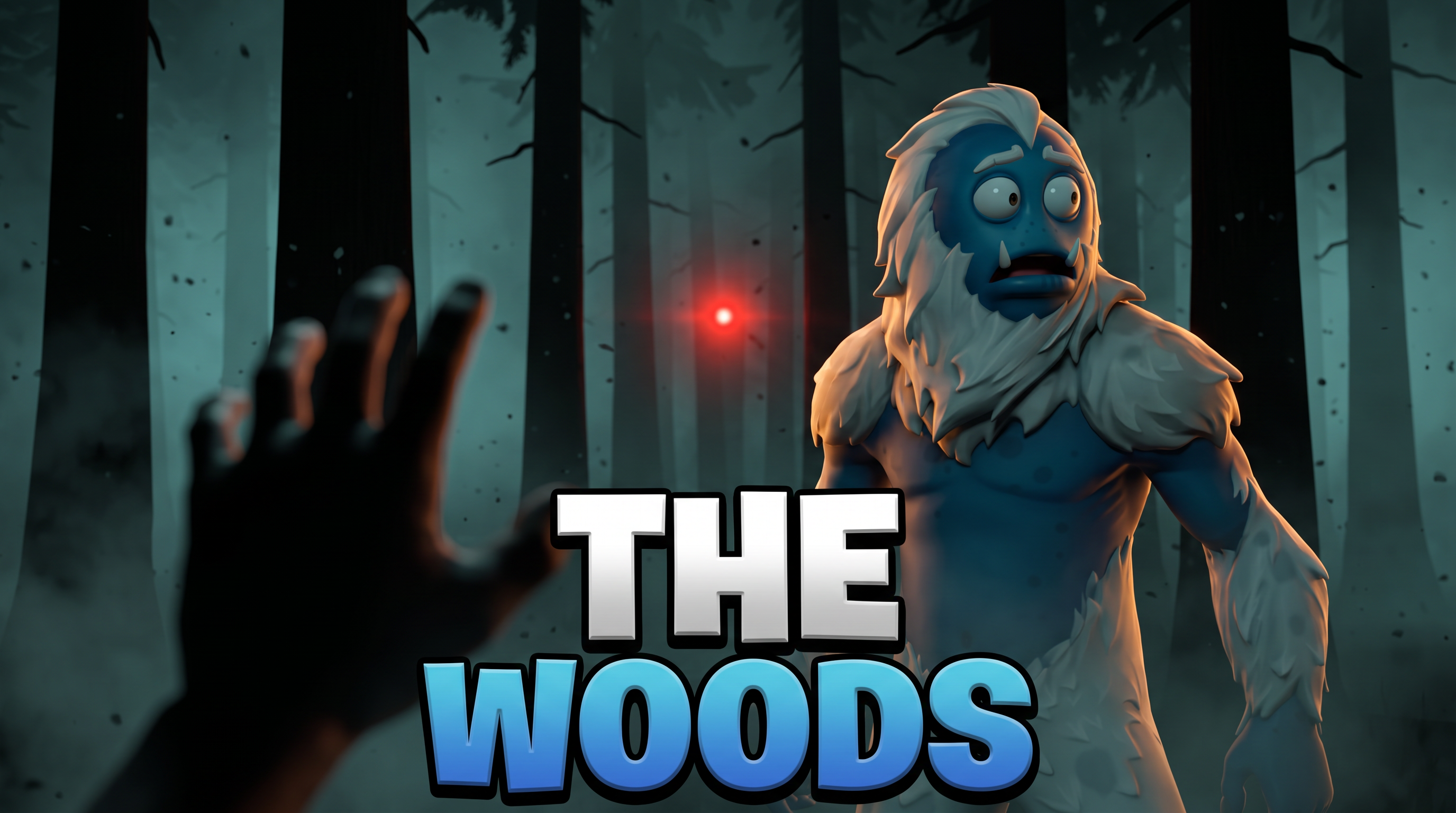 Fortnite thumbnail in Horror style, generated with Nano Banana 2 at 2K