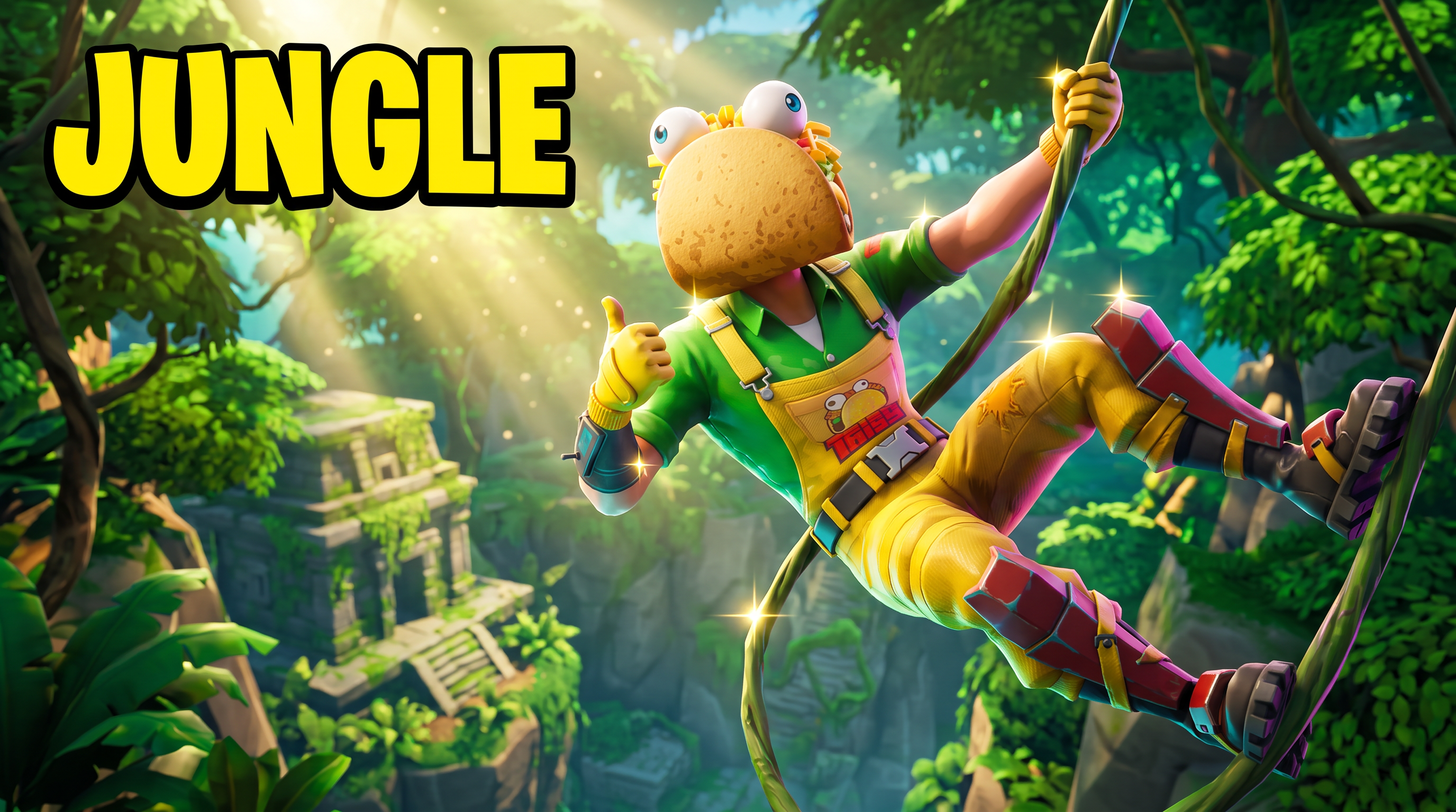 Fortnite thumbnail in Thumbnail style, generated with Nano Banana 2 at 2K