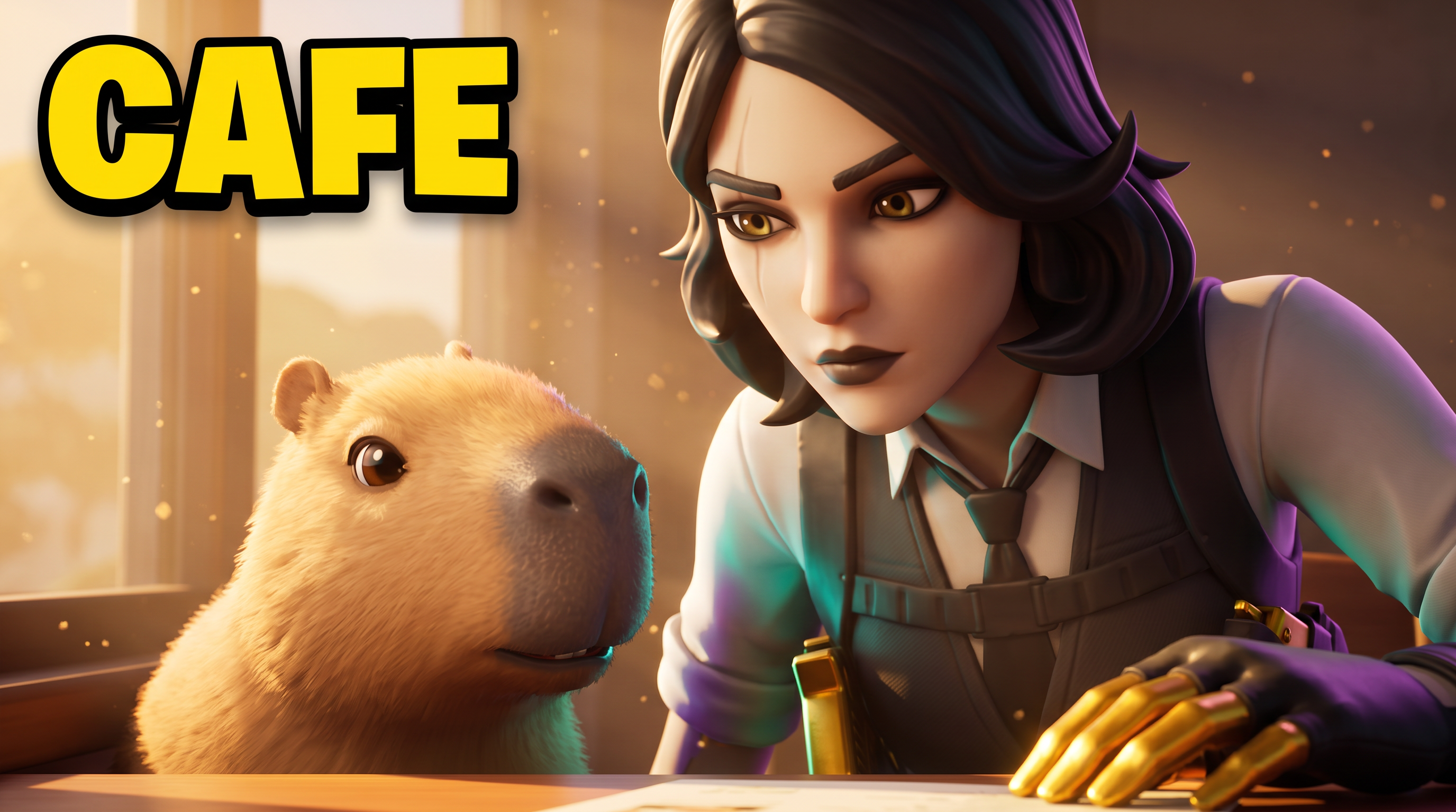 Fortnite thumbnail in Cinematic style, generated with Nano Banana 2 at 2K
