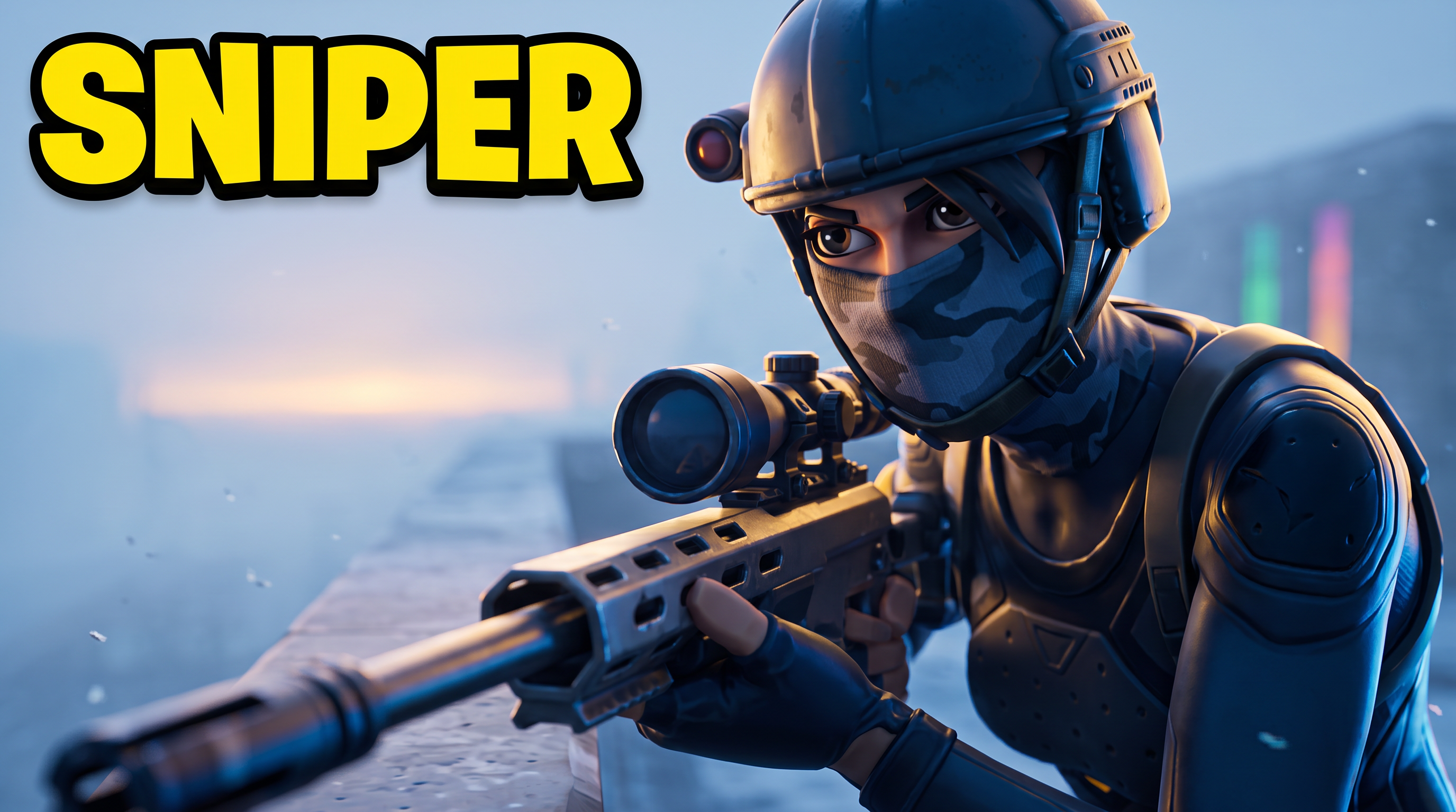 Fortnite thumbnail in Cinematic style, generated with Nano Banana 2 at 2K