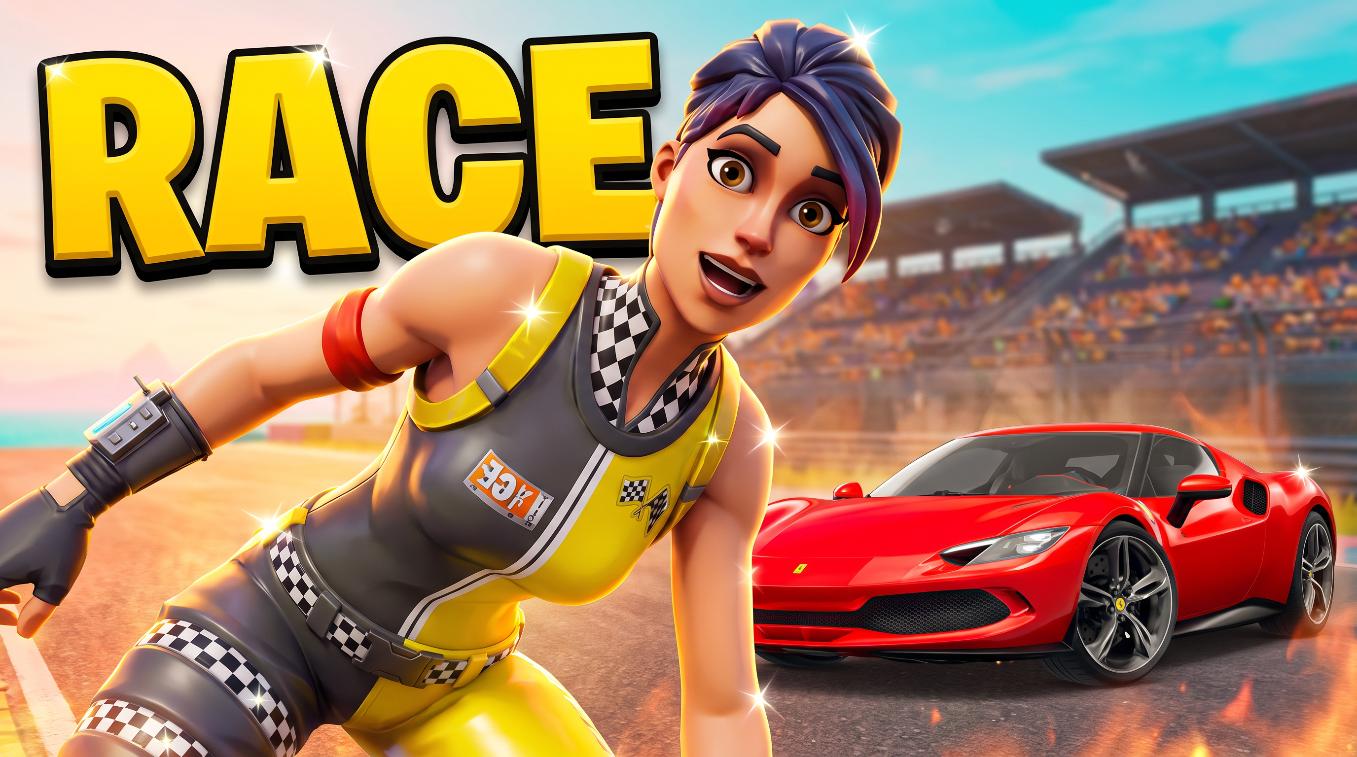Fortnite thumbnail in Thumbnail style, generated with Nano Banana 2 at 2K