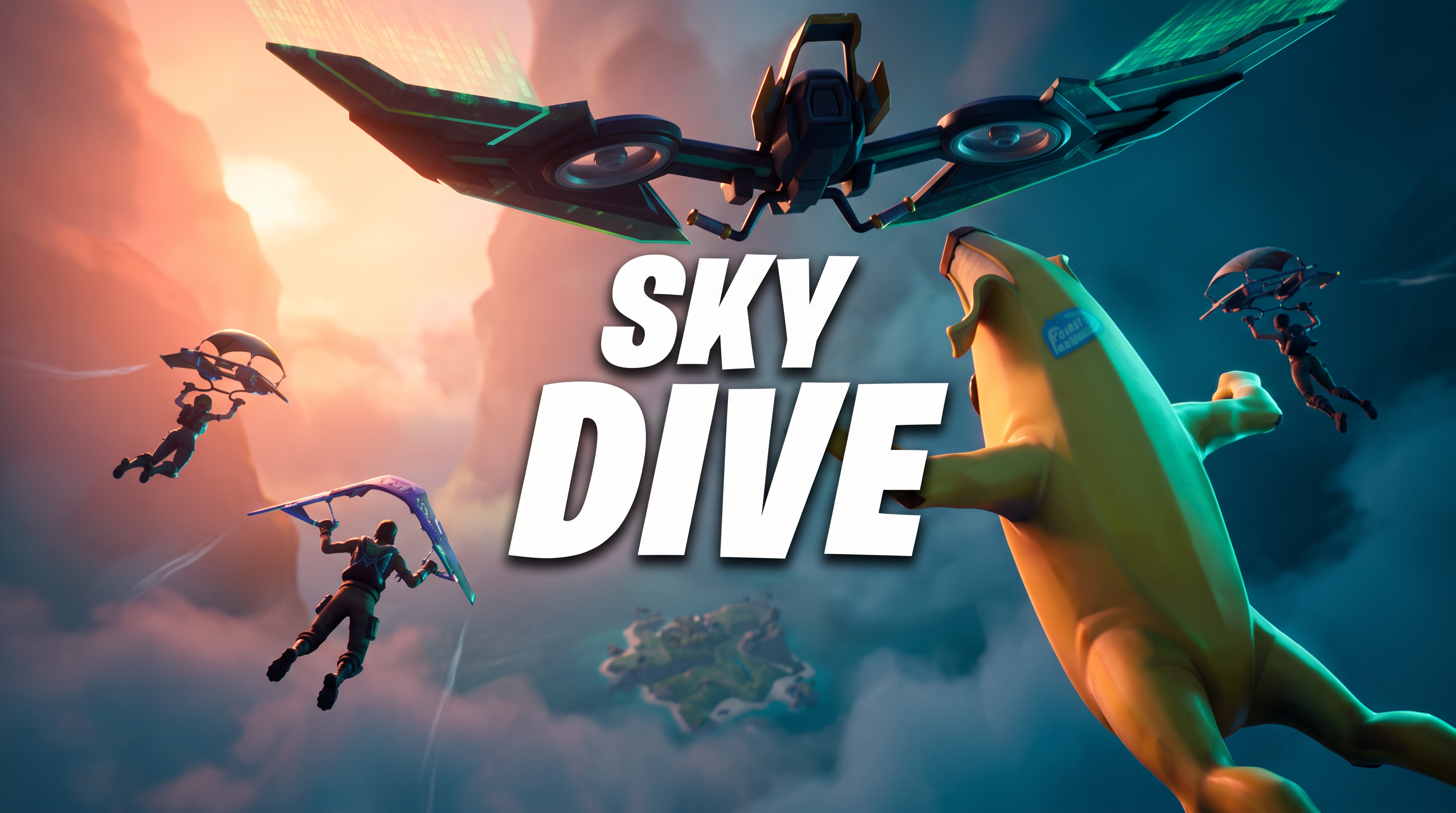 Fortnite thumbnail in Key art style, generated with Nano Banana 2 at 2K