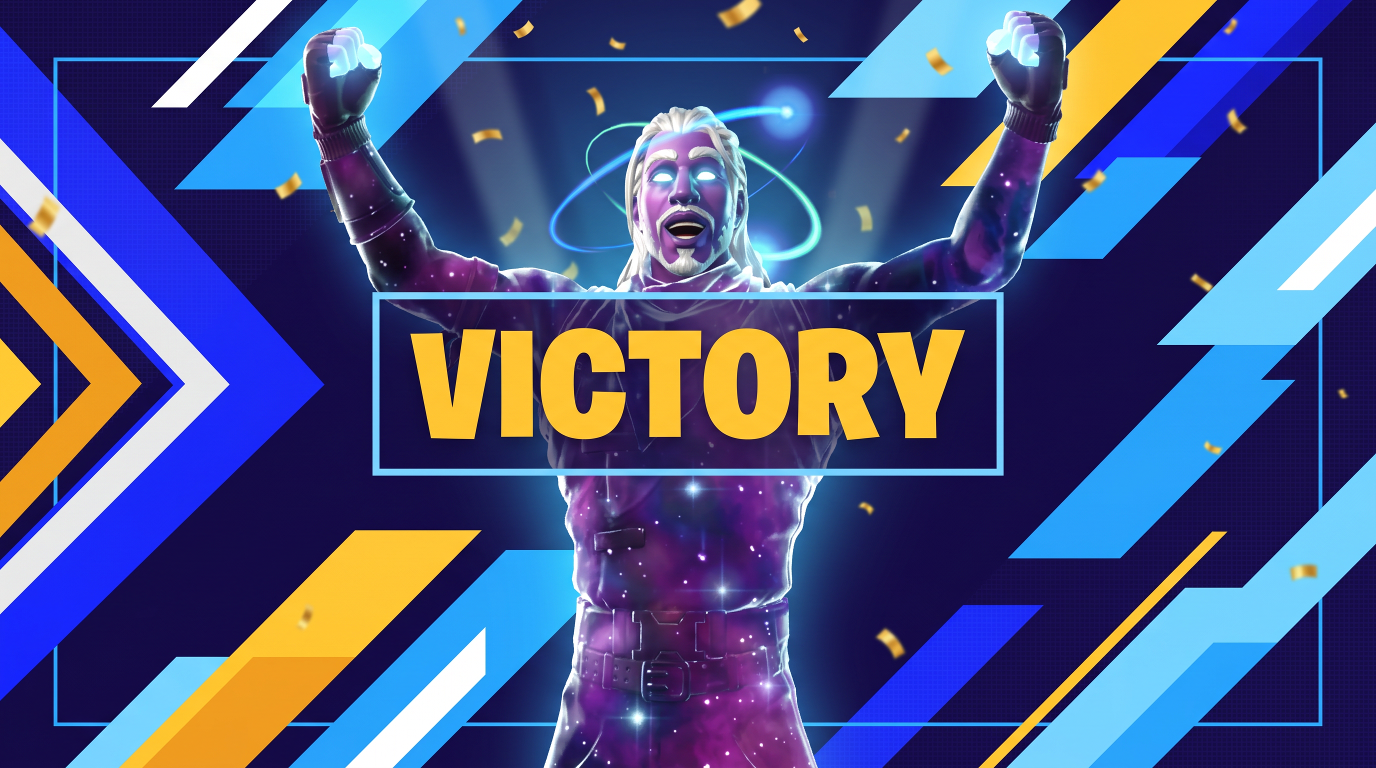 Fortnite thumbnail in Brand poster style, generated with Nano Banana 2 at 2K