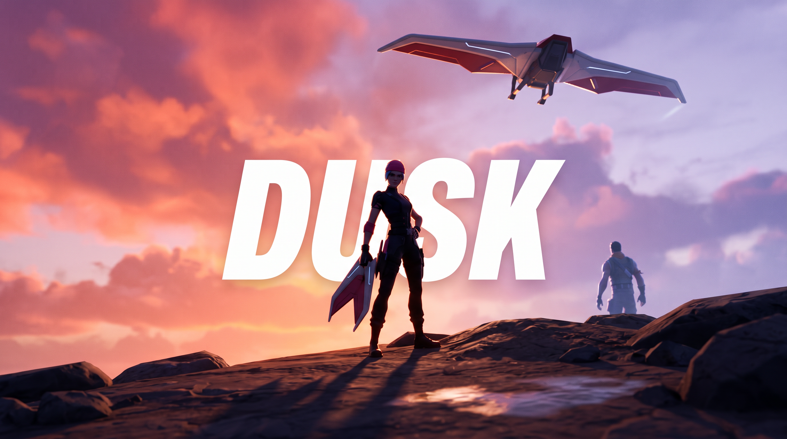Fortnite thumbnail in Key art style, generated with Nano Banana 2 at 2K