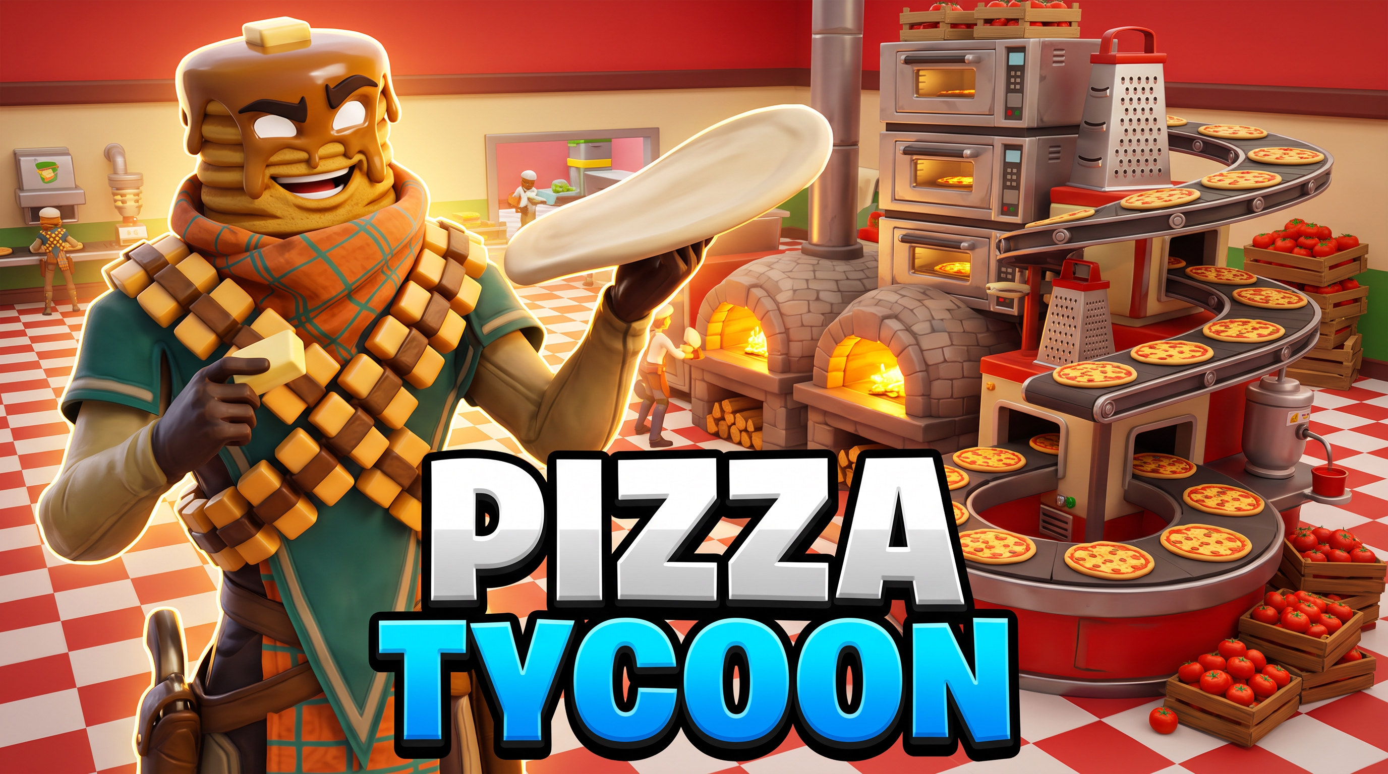Fortnite thumbnail in Tycoon style, generated with Nano Banana 2 at 2K