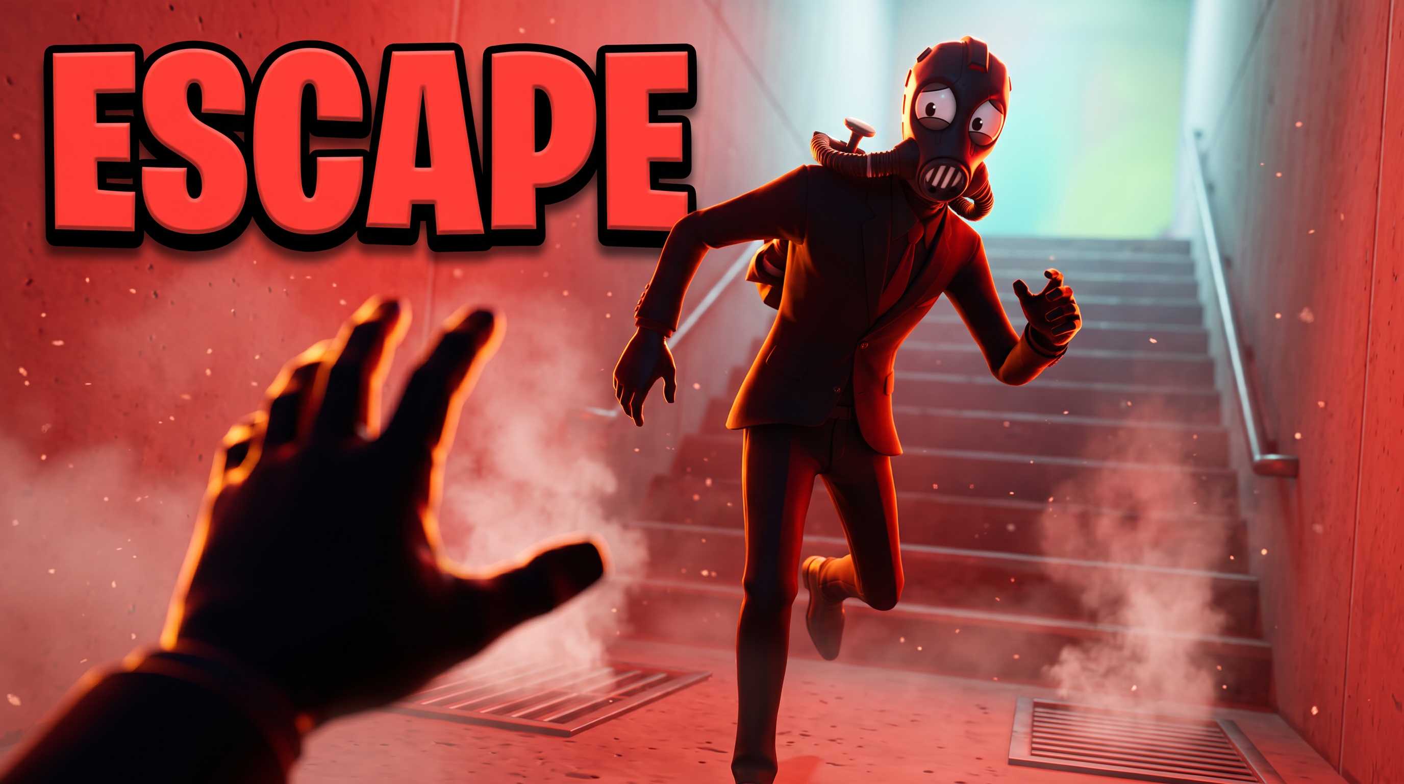 Fortnite thumbnail generated with Vortex Thumbs, Horror style